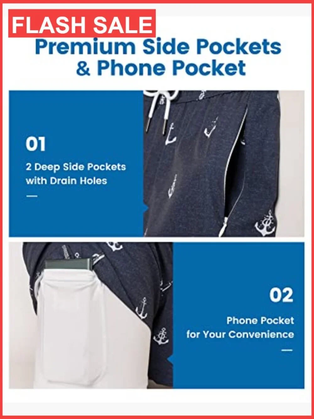 Men's Swim Trunks 5.5